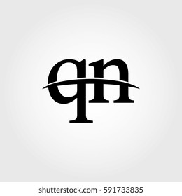 Lowercase qn black logo