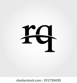 Lowercase rq black logo