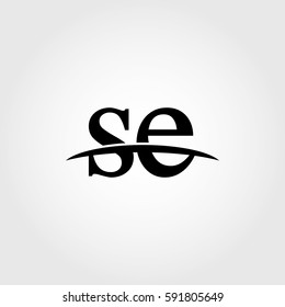 Lowercase se black logo