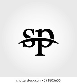 Lowercase sp black logo