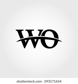 Lowercase wo black logo