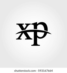 Lowercase xp black logo