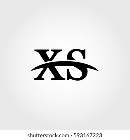 Lowercase xs black logo