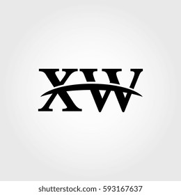 Lowercase xw black logo