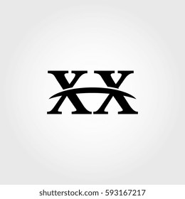 Lowercase xx black logo