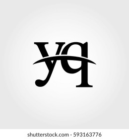Lowercase yq black logo