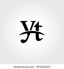 Lowercase yt black logo
