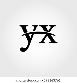Lowercase yx black logo