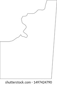 lowndes county map in state of mississippi