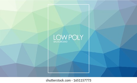 Lowpoly Background Colorful Abstract Design Graphic Vector
