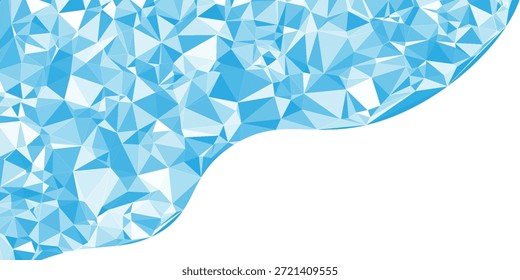 Low-Poly background. triangulated texture. Design 3d. Polygonal geometrical pattern. Triangular modern style.