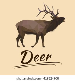 Lowpoly deer