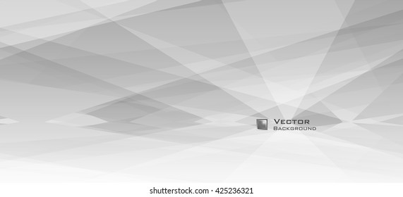 LowPoly Trendy Banner with copyspace. Vector illustration. Used opacity layers