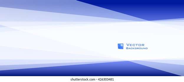 LowPoly Trendy Banner with copyspace. Vector illustration. Used opacity layers