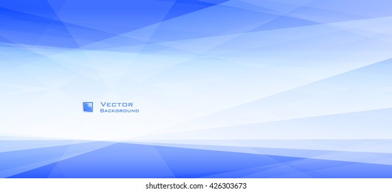 LowPoly Trendy Banner with copyspace. Vector illustration. Used opacity layers
