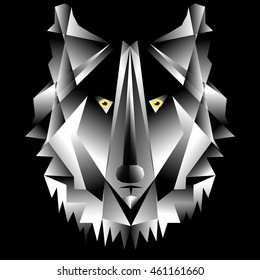 Low-Poly Wolf-like Creature