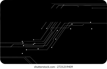 A low-resolution image of a black square with white lines and shapes, possibly a technical drawing or diagram