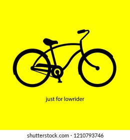 Lowrider Bike Vector