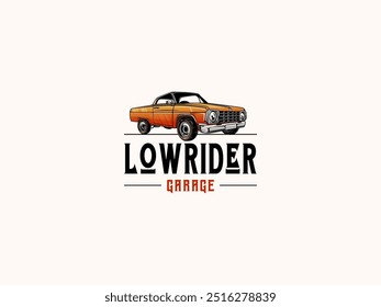 Lowrider Garage Logo I Vintage Design