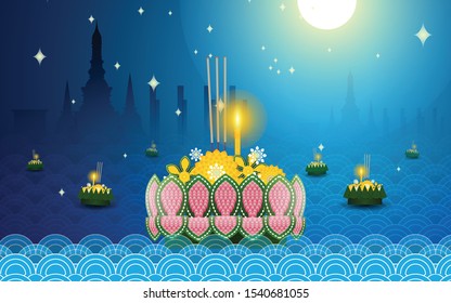 Loy Krathong Festival, The River Festival Of Thailand