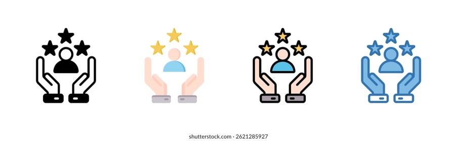 Loyal Customer Icon Element For Design