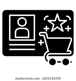 Loyal Customer Icon Element For Design