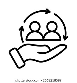 Loyal Customer Icon Element for Design