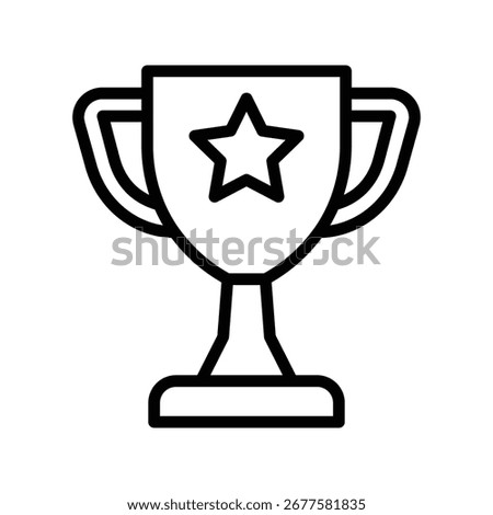 Loyalty Award line icon , vector, pixel perfect, illustrator file 
