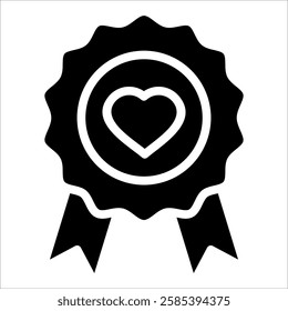 Loyalty Badge Icon Element For Design