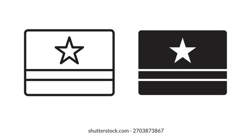 Icono de tarjeta de fidelidad para Diseño web, App móviles