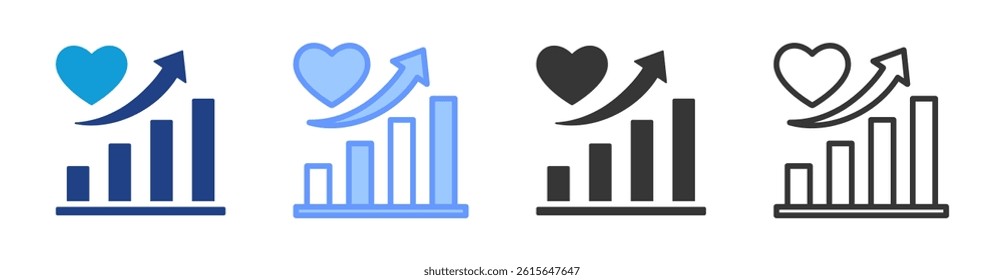 Loyalty Enhancement icon set multiple style collection