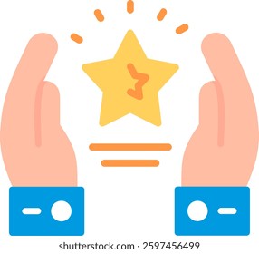 Loyalty Flat Illustration Vector Design