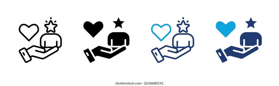 Elemento de icono de lealtad para el diseño