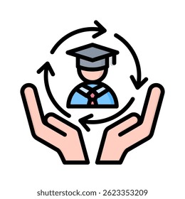 Elemento de icono de lealtad para el diseño