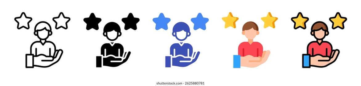 Elemento de icono de lealtad para el diseño
