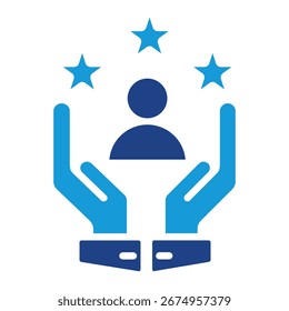 Elemento de icono de lealtad para el diseño