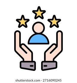 Elemento de icono de lealtad para el diseño