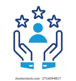 Elemento de icono de lealtad para el diseño