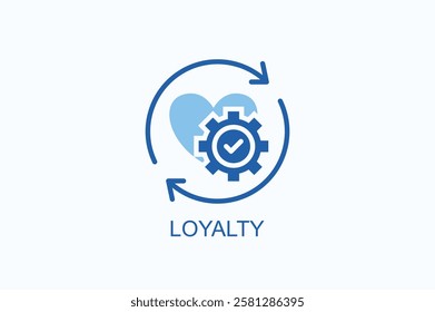 Loyalty Icon Or Logo Isolated Illustration