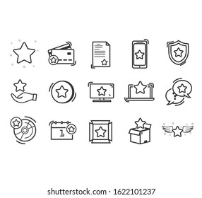 Loyalty Line Icons. Bonus Card, Special Offer And Customer Discount Program. Modern Line Icon Style For Ui, Ux, Website, Web, App Graphic Design.  Lottery Ticket, Earn Reward And Winner Gift Icons.