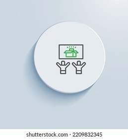 Loyalty Marketing icon vector design