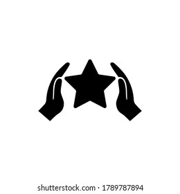 Icono de programa de fidelidad, programa de bonos para clientes, aislado en fondo blanco