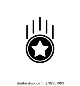 Loyalty program icon, bonus program for customers, isolated on a white background