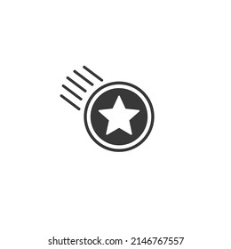 Icono de programa de fidelidad, programa de bonos para clientes, aislado en fondo blanco