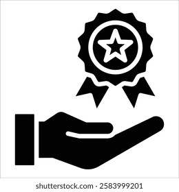Loyalty Program Icon Element For Design