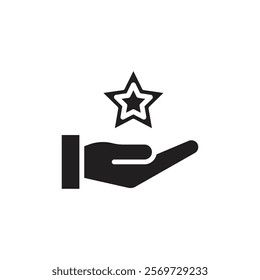 Loyalty program icon Line Art Logo set