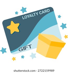 Tarjeta de recompensa de fidelidad para puntos de Cliente