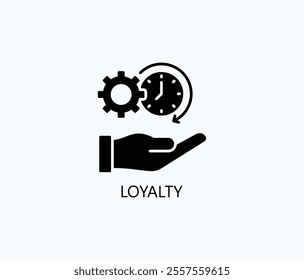 Loyalty Vector, Icon Or Logo Sign Symbol Illustration