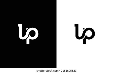 LP icon vector logo design. LP template quality logo symbol inspiration