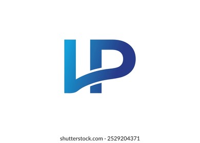 Icono del logotipo de la letra LP
